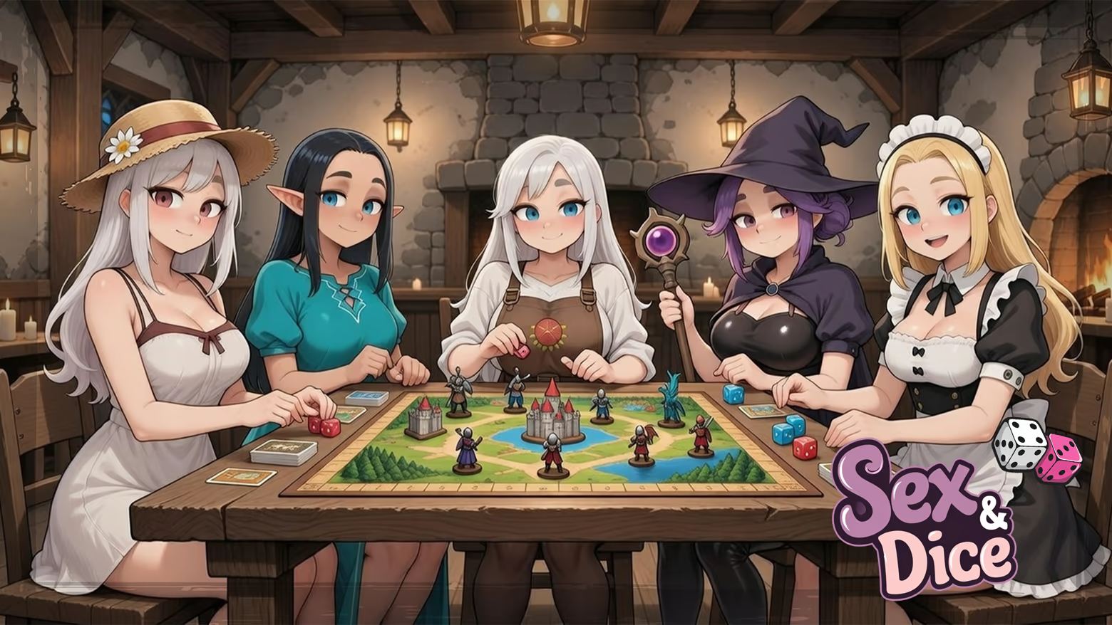 【日系SLG/官中/奇幻/PC】性与骰子 SEX & DICE v1.0.0 官方中文版【362M】